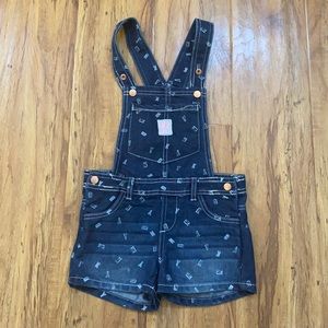 Adorable DKNY Girls Overalls | 6Y